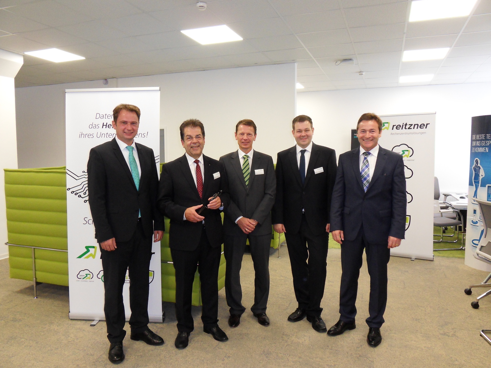 Neueröffnung bei der reitzner AG. Foto: B4B SCHWABEN