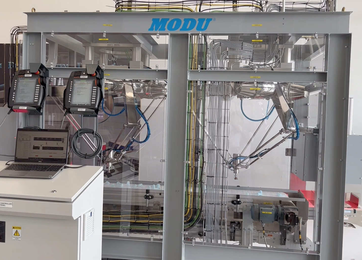 Der Highspeed-Roboter von Kuka.