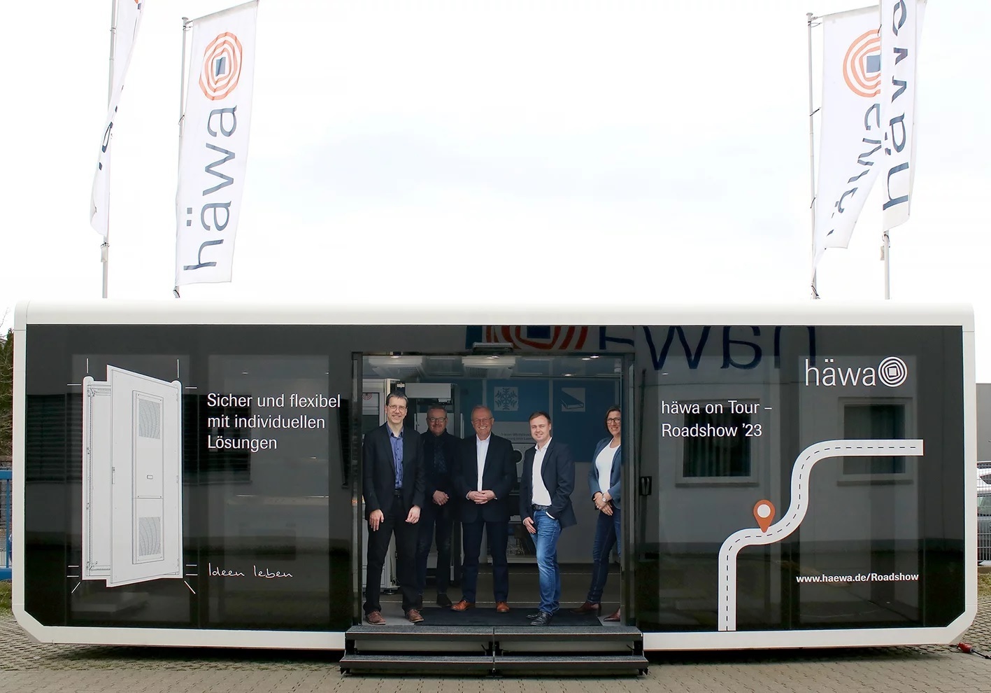 Das Team von Häwa startet auch 2023 wieder seine Roadshow.